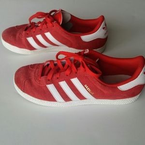 Adidas Ortholite Gazelle unisex red shoes